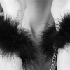Пушистые наручники Bijoux Indiscrets Za za zu - feahter handcuffs, перьевые, подарочная упаковка || Пухнасті наручники Bijoux Indiscrets Za za zu - feahter handcuffs, пір'яні, подарункова упаковка