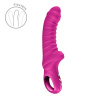Вибратор для точки G Fun Factory TIGER Magenta, ребристый, подходит для анальной стимуляции