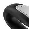 Смарт-вибратор для пар Satisfyer Double Fun (Black) с пультом ДУ || Смарт-вібратор для пар Satisfyer Double Fun (Black) з пультом ДК