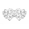 Маска на лицо Bijoux Indiscrets - Kristine Mask, виниловая, клеевое крепление, без завязок