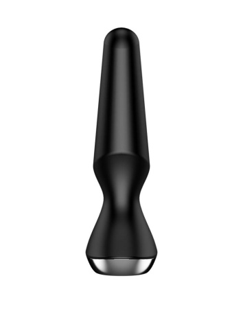 Анальная смарт-вибропробка Satisfyer Plug-ilicious 2 Black || Анальна смарт-вібропробка Satisfyer Plug-ilicious 2 Black