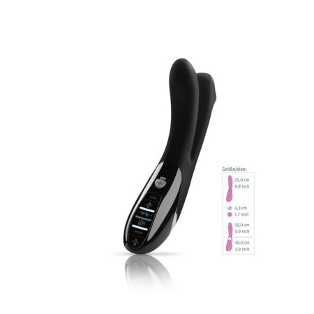 Вибратор двойной с электростимуляцией Mystim Tingling Aparte eStim Black, миостимулятор || Вібратор подвійний з електростимуляцією Mystim Tingling Aparte eStim Black, міостимулятор