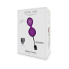 Вагинальные шарики с вибрацией Adrien Lastic Kegel Vibe Purple, диаметр 3,7см || Вагінальні кульки з вібрацією Adrien Lastic Kegel Vibe Purple, діаметр 3,7 см