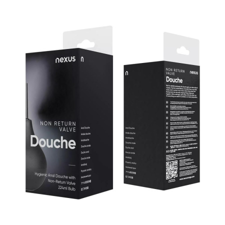 Спринцівка Nexus Anal Douche Black, об’єм 224 мл