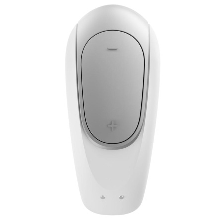 Смарт-вибратор для пар Satisfyer Double Fun (White) с пультом ДУ || Смартвібратор для пар Satisfyer Double Fun (White) з пультом ДК