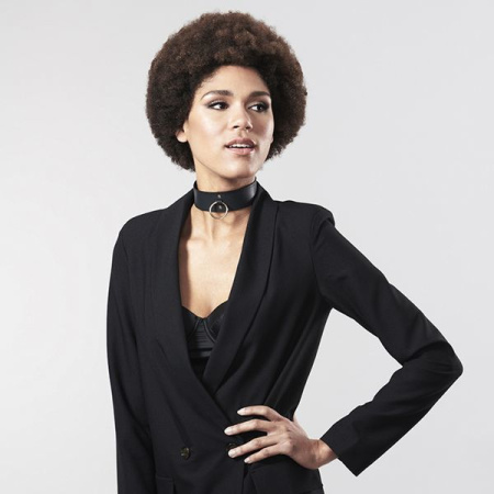 Чокер Bijoux Indiscrets MAZE - Wide Chocker Black || Чокер Bijoux Indiscrets MAZE – Wide Chocker Black