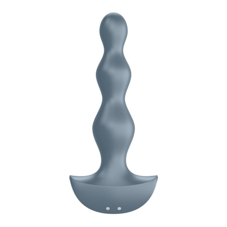 Анальный стимулятор-бусины с двумя моторами Satisfyer Lolli-Plug 2 Ice blue || Анальний стимулятор-намистини з двома моторами Satisfyer Lolli-Plug 2 ice blue