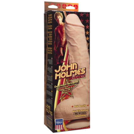 Фалоімітатор Doc Johnson John Holmes ULTRASKYN, діаметр 6 см, Vack-U-Lock
