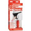Трусики со страпоном Doc Johnson Vac-U-Lock 8 Inch Classic Dong Ultra Harness, ПВХ, диаметр 3,8см || Трусики зі страпоном Doc Johnson Vac-U-Lock 8 Inch Classic Dong Ultra Harness, ПВХ, діаметр 3,8см