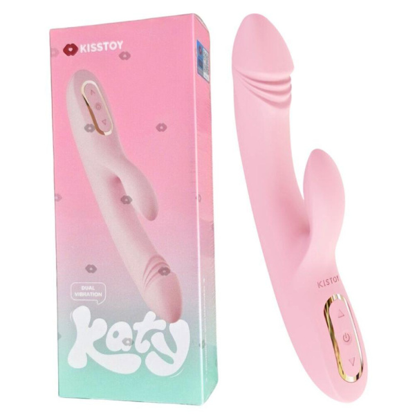 Вибратор-кролик с подогревом KISSTOY Katy