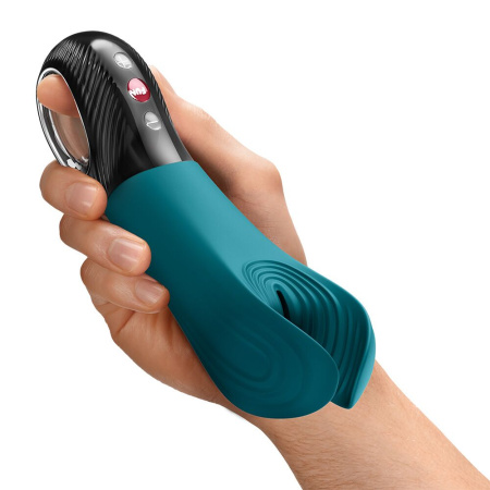 Вибратор для пениса Fun Factory MANTA Bottle Green, подходит для парных игр || Вібратор для пеніса Fun Factory MANTA Bottle Green, підходить для парних ігор