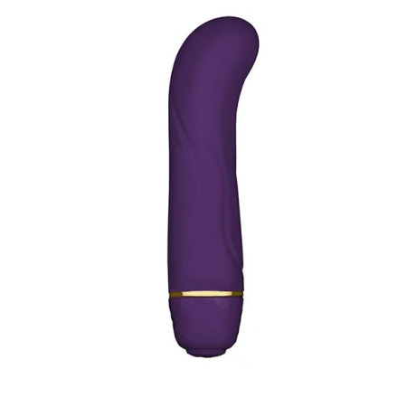Мини вибратор для точки G Rianne S: Mini G Floral, 7 режимов работы, чехол-косметичка Deep Purple || Мінівібратор для точки G Rianne S: Mini G Floral, 7 режимів роботи, чохол-косметичка Deep Purple