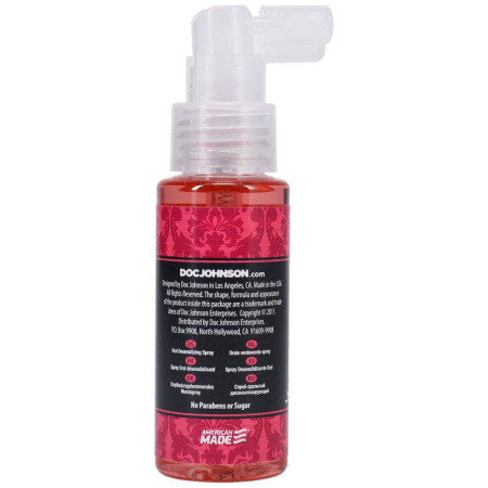 Спрей для минета Doc Johnson GoodHead DeepThroat Spray – Sweet Strawberry 59 мл для глубокого минета || Спрей для мінету Doc Johnson GoodHead DeepThroat Spray - Sweet Strawberry 59 мл для глибокого мінету