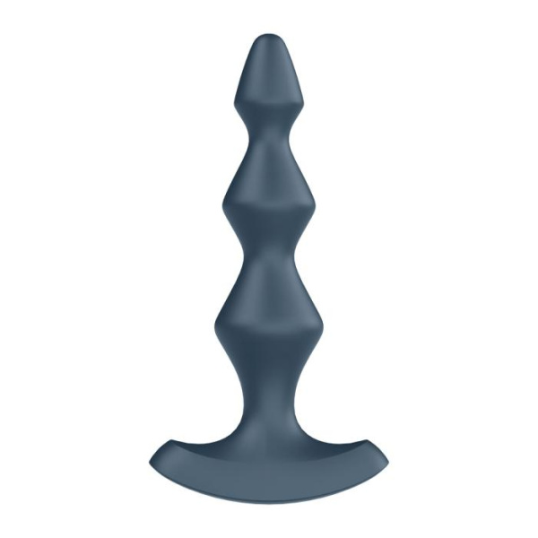 Анальный стимулятор-бусины с двумя моторами Satisfyer Lolli-Plug 1 Dark teal