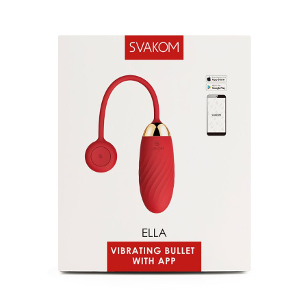 Виброяйцо Svakom Ella Red || Віброяйце Svakom Ella Red