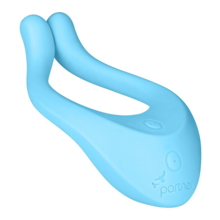 Вибратор для пар Satisfyer Endless Love Blue, 3 независимых мотора, многофункциональный || Вібратор для пар Satisfyer Endless Love Blue, 3 незалежні мотори, багатофункціональний