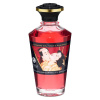 Разогревающее масло Shunga Aphrodisiac Warming Oil - Sparkling Strawberry Wine (100 мл) без сахара || Розігрівальна олія Shunga Aphrodisiac Warming Oil – Sparkling Strawberry Wine (100 мл) без цукру