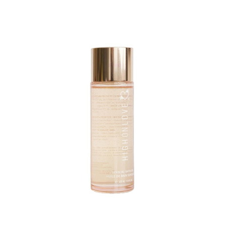 Премиальное масло для ванн HighOnLove Bath Oil - Lavender Honeybee (100 мл) с маслом семян конопли || Преміальна олія для ванн HighOnLove Bath Oil - Lavender Honeybee (100 мл) з маслом насіння конопель