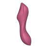 Вакуумный стимулятор с вибрацией Satisfyer Curvy Trinity 3 Red || Вакуумний стимулятор із вібрацією Satisfyer Curvy Trinity 3 Red