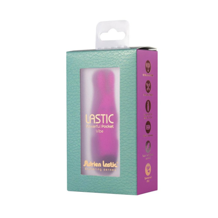 Вибропуля Adrien Lastic Pocket Vibe Rabbit Pink со стимулирующими ушками || Віброкуля Adrien Lastic Pocket Vibe Rabbit Pink зі стимулювальними вушками