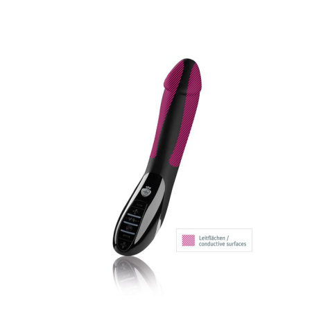Вибратор с электростимуляцией Mystim Tickling Truman eStim Black, миостимулятор || Вібратор з електростимуляцією Mystim Tickling Truman eStim Black, міостимулятор