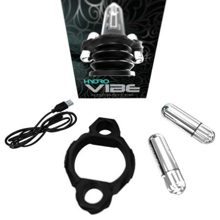 Комплект для вибротерапии с гидропомпой Bathmate - Hydro Vibe || Комплект для вібротерапії з гідропомпою Bathmate - Hydro Vibe