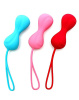 Вагинальные шарики Satisfyer Power Balls (3 пары), диаметр 3,4см, масса 60-76-92г, с шариком внутри || Вагінальні кульки Satisfyer Power Balls (3 пари), діаметр 3,4см, маса 60-76-92г, з кулькою всередині