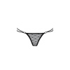 Трусики с завязочками по бокам Passion Exclusive ZITA THONG XXL/XXXL, black || Трусики на зав'язочках з боків Passion Exclusive ZITA THONG XXL/XXXL, black