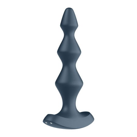 Анальный стимулятор-бусины с двумя моторами Satisfyer Lolli-Plug 1 Dark teal || Анальний стимулятор-намистини з двома моторами Satisfyer Lolli-Plug 1 Dark teal