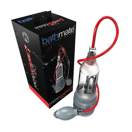 Гидропомпа Bathmate HydroXtreme 7 Wide Boy для члена длиной от 12,5 до 18 см, диаметр до 5,5 см || Гідропомпа Bathmate HydroXtreme 7 Wide Boy для члена довжиною від 12,5 до 18 см, діаметр до 5,5 см