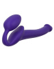 Безремневой страпон Strap-On-Me Violet S, полностью регулируемый, диаметр 2,7см || Безремінний страпон Strap-On-Me Violet S, повністю регульований, діаметр 2,7 см
