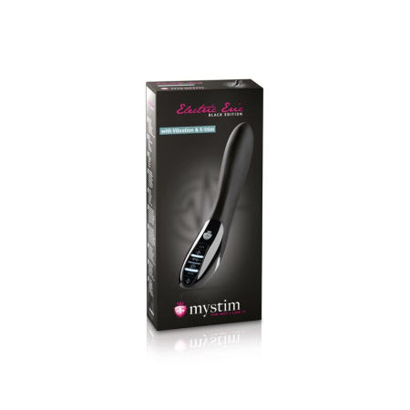 Вибратор с электростимуляцией Mystim Electric Eric eStim Black, миостимулятор || Вібратор з електростимуляцією Mystim Electric Eric eStim Black, міостимулятор