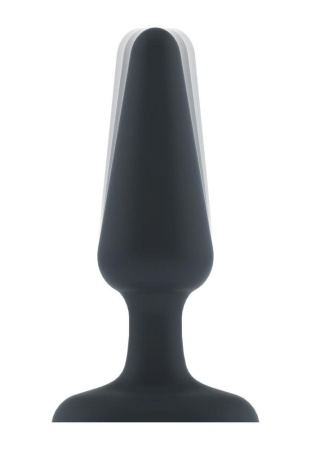 Анальная пробка с вибрацией Dorcel Best Vibe Plug M, макс. диаметр 4,1см, soft-touch силикон || Анальна пробка з вібрацією Dorcel Best Vibe Plug M, макс. діаметр 4,1см, soft-touch силікон