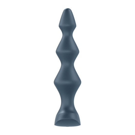 Анальный стимулятор-бусины с двумя моторами Satisfyer Lolli-Plug 1 Dark teal || Анальний стимулятор-намистини з двома моторами Satisfyer Lolli-Plug 1 Dark teal