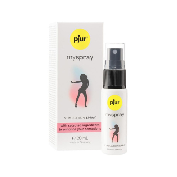 Возбуждающий спрей для женщин pjur myspray 20 мл, с экстрактом алоэ, эффект покалывания