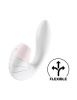 Вакуумний вібратор Satisfyer Supernova White, 2 положення стовбура