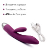 Вибратор кролик с жемчужной стимуляцией точки G Svakom Trysta Violet || Вібратор-кролик із перлинною стимуляцією точки G Svakom Trysta Violet