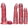 Набор для страпона Doc Johnson Vac-U-Lock Crystal Jellies Set, диаметр 3,8см, 2×4,5см, 5,1см || Набір для страпона Doc Johnson Vac-U-Lock Crystal Jellies Set, діаметр 3,8см, 2×4,5см, 5,1 см