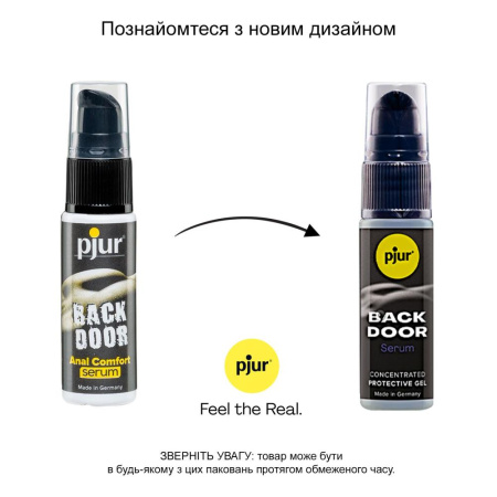 Расслабляющая анальная сыворотка pjur BACK DOOR Serum 20 мл, создает пленку, высококонцентрированная || Розслаблювальна анальна сироватка pjur BACK DOOR Serum 20 мл, створює плівку, висококонцентрована