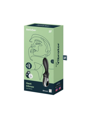 Смарт-вибратор для простаты Satisfyer Heat Climax, подогрев до 40° || Смарт-вібратор для простати Satisfyer Heat Climax, підігрів до 40°