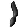 Вакуумный стимулятор с вибрацией Satisfyer Curvy Trinity 2 Black || Вакуумний стимулятор з вібрацією Satisfyer Curvy Trinity 2 Black