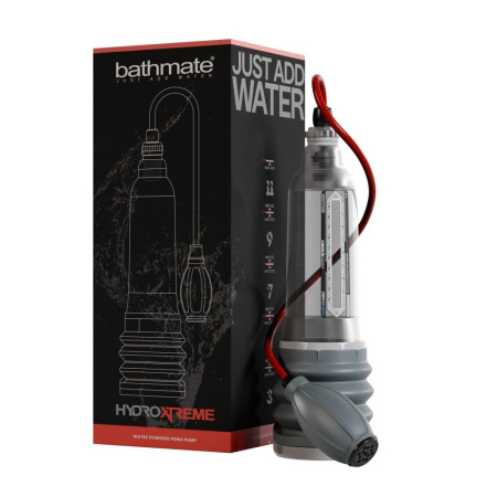 Гидропомпа Bathmate HydroXtreme 9, для члена длиной от 18 до 23 см, диаметр до 5,5 см || Гідропомпа Bathmate HydroXtreme 9, для члена довжиною від 18 до 23 см, діаметр до 5,5 см