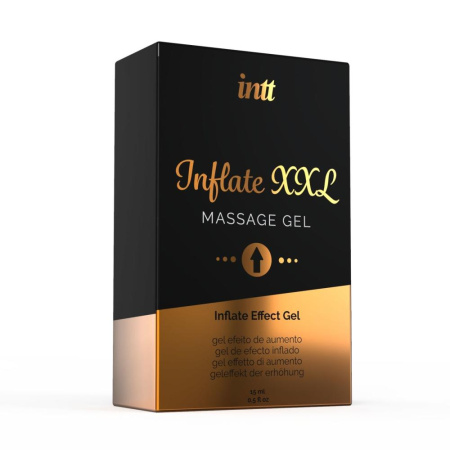 Гель для стимуляции члена Intt Inflate XXL (15 мл) со вкусом корицы, усиливает возбуждение || Гель для стимуляції члена Intt Inflate XXL (15 мл) зі смаком кориці, підсилює збудження