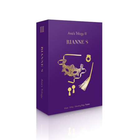 Романтический подарочный набор RIANNE S Ana's Trilogy Set III: эрекционное кольцо, ажурная маска || Романтичний подарунковий набір RIANNE S Ana's Trilogy Set III: ерекційне кільце, ажурна маска