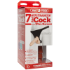 Трусики со страпоном Doc Johnson Vac-U-Lock 7 Inch ULTRASKYN Ultra Harness, диаметр 4,3см || Трусики зі страпоном Doc Johnson Vac-U-Lock 7 Inch ULTRASKYN Ultra Harness, діаметр 4,3 см